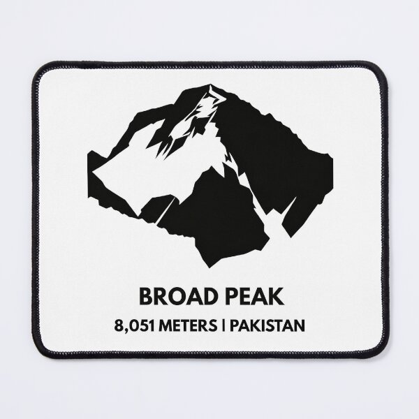 Item preview, Broad Peak Summit - Faichan Kangri Minimalist Silhouette designed and sold by Path&Peak.