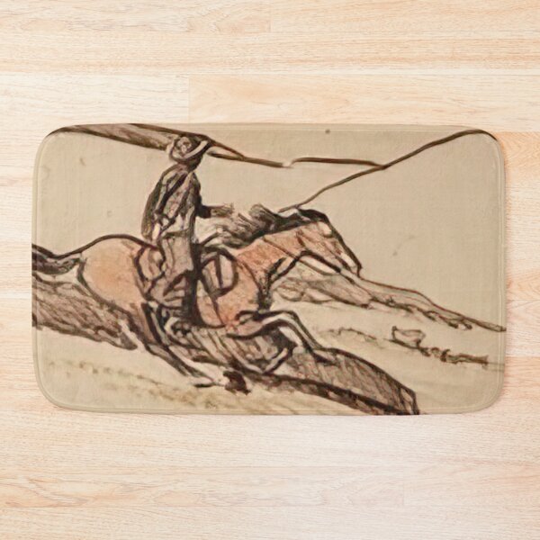 Item preview, New Upload - Maynard Dixon - Best Artist  -  Rider On Horseback, 1933 - Maynard Dixon  designed and sold by MirandaZArt.