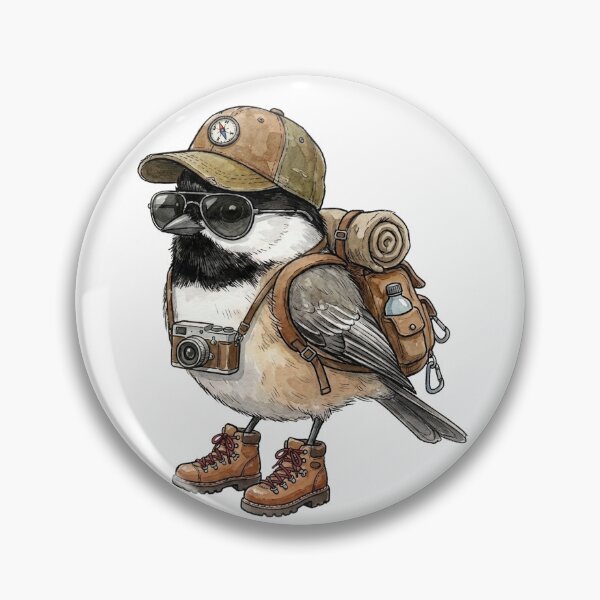 Item preview, backpacking Chickadee designed and sold by Roy & Tiffany.