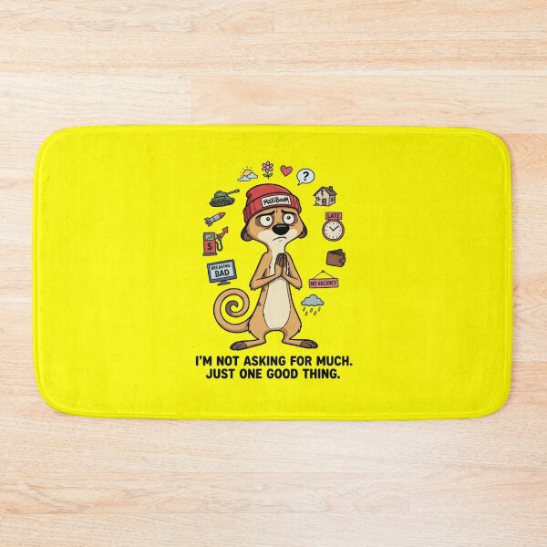 Item preview, One Good Thing - Funny Desperate Meerkat 90s Cartoon Style designed and sold by mAXiBoOM.