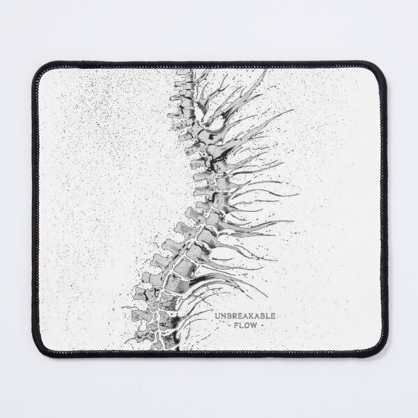 Item preview, Unbreakable Flow Spine T-Shirts – Dark Aesthetic Power Art designed and sold by KDesignCrafts.
