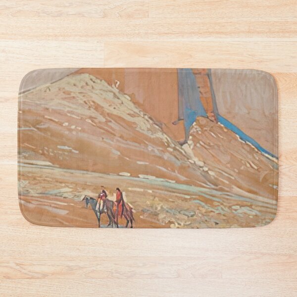 Item preview, New Upload - Maynard Dixon - Best Artist  -  Southwest Landscape with Indians - Maynard Dixon  designed and sold by MirandaZArt.