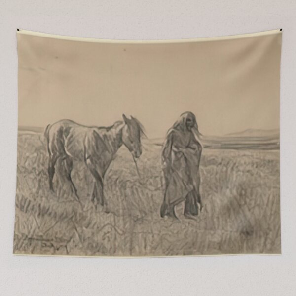 Item preview, New Upload - Maynard Dixon - Best Artist  -  St. Ignatius, Montana, 1909 - Maynard Dixon  designed and sold by MirandaZArt.