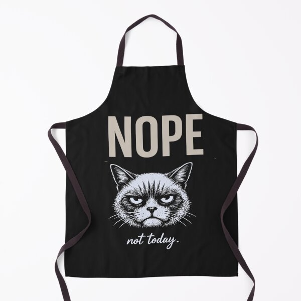 Item preview, Nope Not Today Cat Shirt designed and sold by AdicretorDesign.