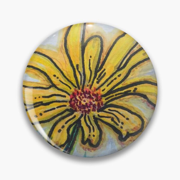 Item preview, Yellow Flower designed and sold by SolartiandBrush.