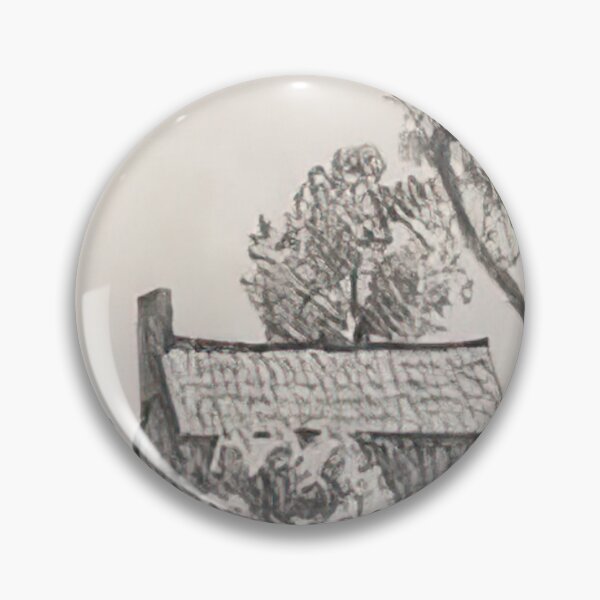 Item preview, New Upload - Maynard Dixon - Best Artist  -  Stockton House Among Trees, 1896 - Maynard Dixon  designed and sold by MirandaZArt.