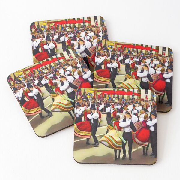 Item preview, 1989 Dancers in Budapest - Abstract designed and sold by RiverDeeDesigns.
