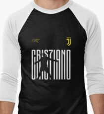 Cristiano Ronaldo T-shirt Juventus Men's Baseball ¾ T-Shirt