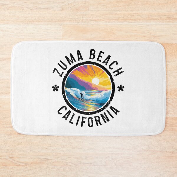 Item preview, Zuma Beach - California (with Black Lettering) designed and sold by VelvetRoom.