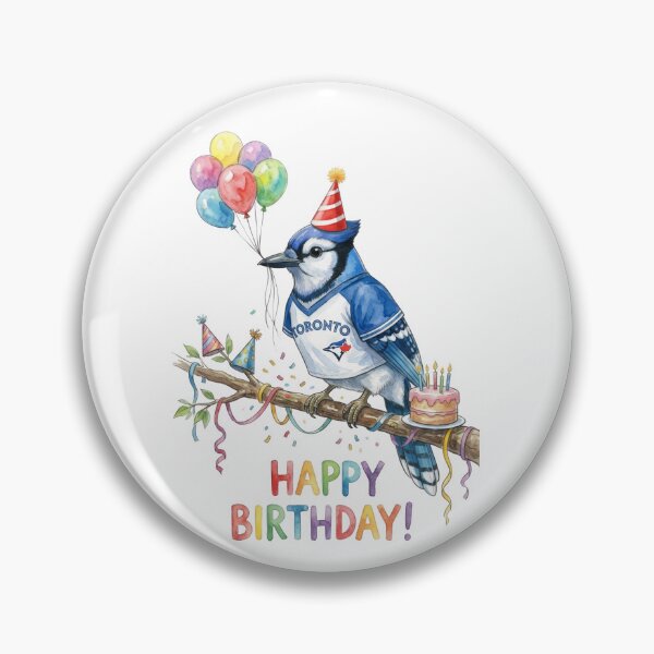 Item preview, Happy Birthday Blue Jay designed and sold by Roy & Tiffany.