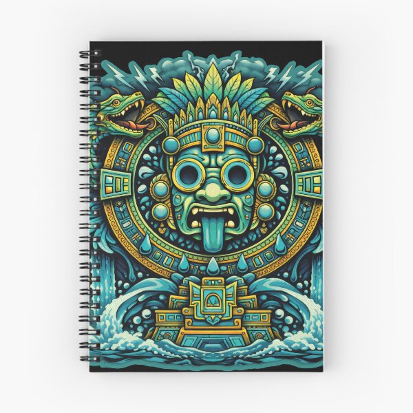 Item preview, Aztec Rain God – Tribal Tlaloc Design designed and sold by Totemica.