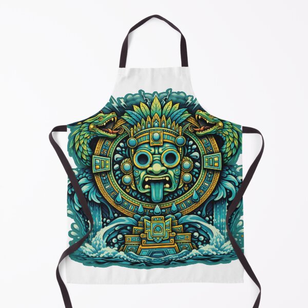 Item preview, Aztec Rain God – Tribal Tlaloc Design designed and sold by Totemica.