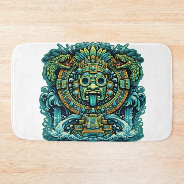 Item preview, Aztec Rain God – Tribal Tlaloc Design designed and sold by Totemica.