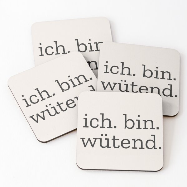 Item preview, I am angry | Political stance German designed and sold by VariousGoodies.