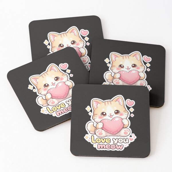Aperçu de l'œuvre Sleepy Cat 5 More Minutes Cute Kawaii Illustration Cat Mom créée et vendue par New Art.