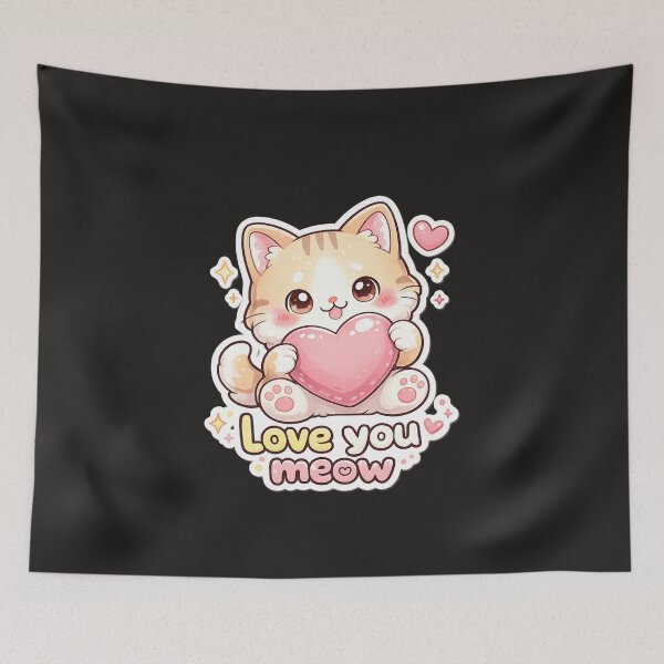 Item preview, Sleepy Cat 5 More Minutes Cute Kawaii Illustration Cat Mom  designed and sold by New Art.