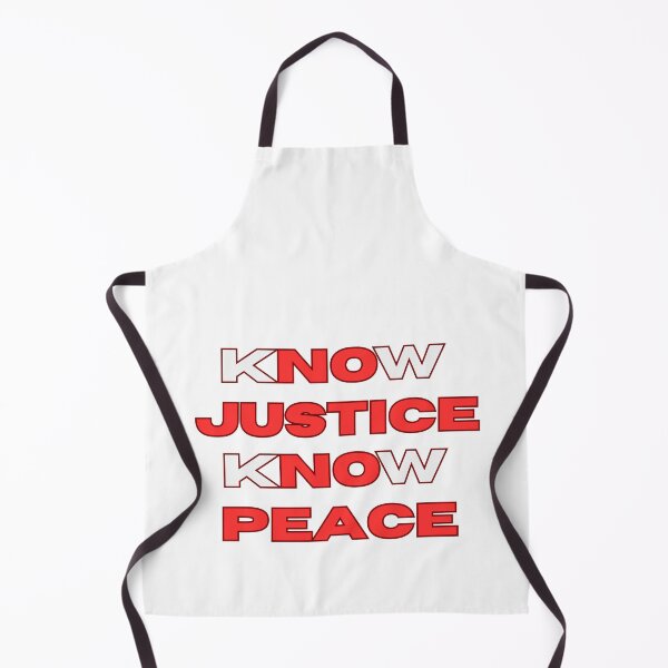 Item preview, Know Justice Know Peace - Social Justice Typography designed and sold by artsdylan.