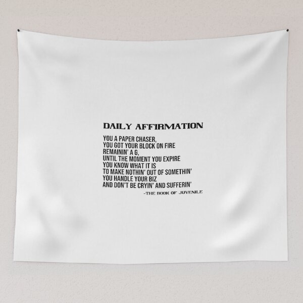 Item preview, Daily Affirmation Juvenile designed and sold by PearlArtss.