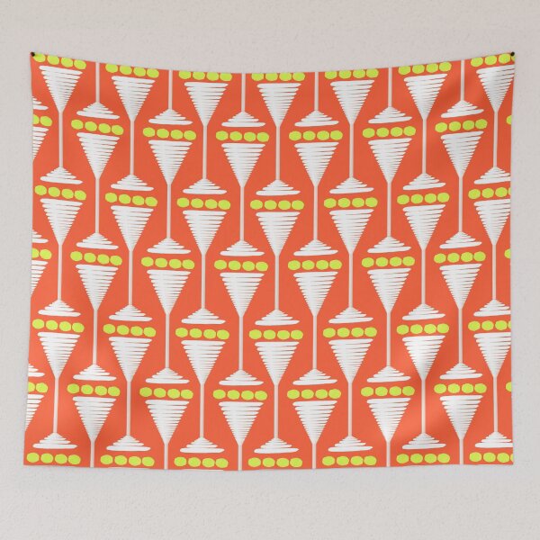 Item preview, Martini and Olives (Orange) designed and sold by ArtyFridgees.