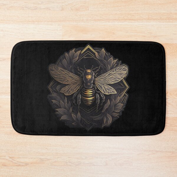 Item preview, Hardworking Bee - Spirit Animal Totem Art designed and sold by LenariumArt.