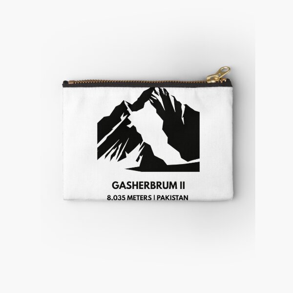 Item preview, Gasherbrum II Summit - Karakoram Giant Minimalist Silhouette designed and sold by Path&Peak.