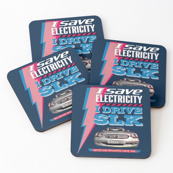 Item preview, Mercedes SLK - I save electricity. I drive SLK designed and sold by car-digital-art.
