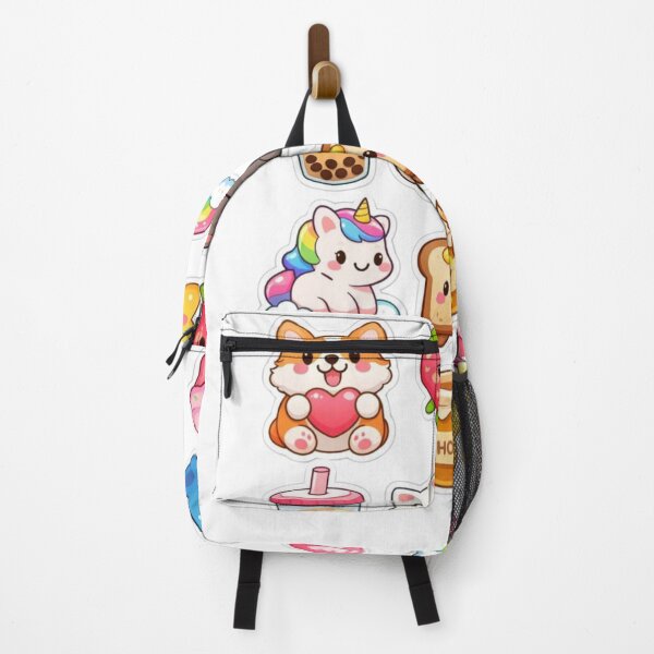 Item preview, Kawaii Animal & Food Doodle Pack with Space Charm Stickers designed and sold by New Art.