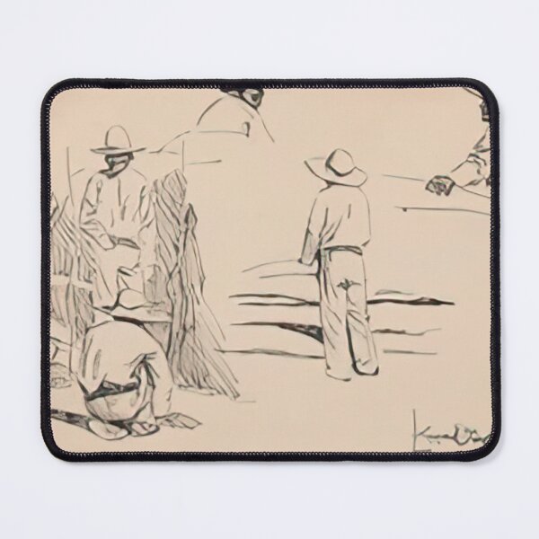 Item preview, New Upload - Maynard Dixon - Best Artist  -  Yaqui Indians, 1894 - Maynard Dixon  designed and sold by MirandaZArt.