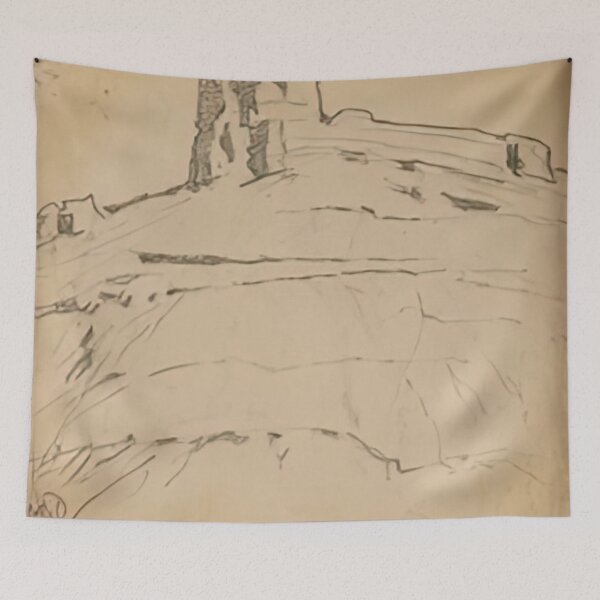 Item preview, New Upload - Maynard Dixon - Best Artist  -  Wyoming Butte, 1912 - Maynard Dixon  designed and sold by MirandaZArt.