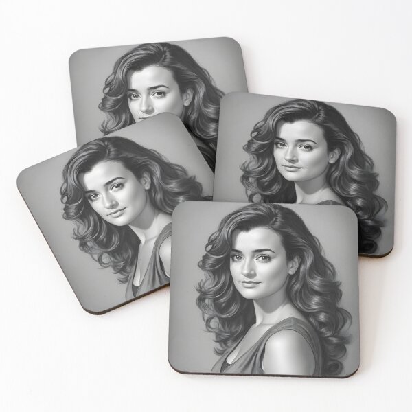 Item preview, Cote de Pablo designed and sold by WorldofCharcoal.