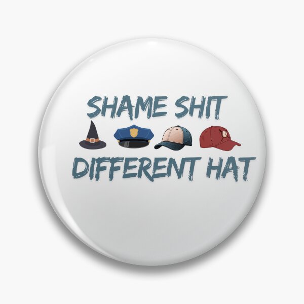 Item preview, Same Shit Different Hat Funny Ironic Minimalist Slogan designed and sold by artsdylan.