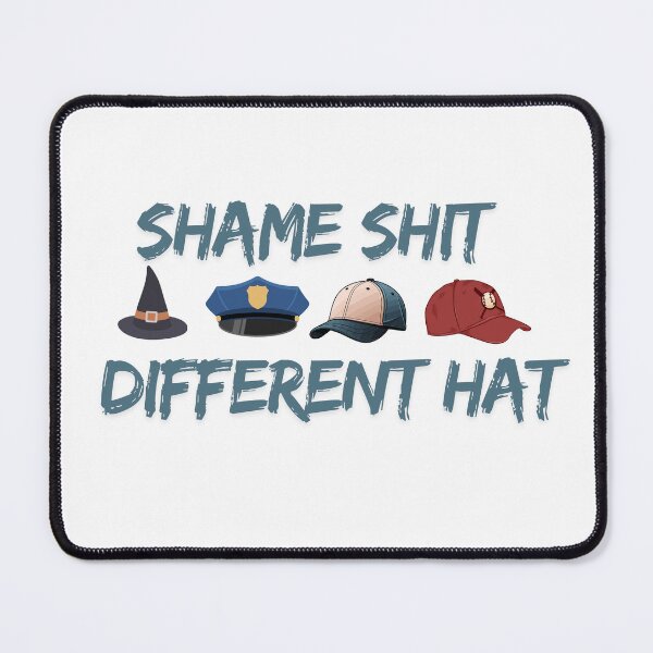 Item preview, Same Shit Different Hat Funny Ironic Minimalist Slogan designed and sold by artsdylan.