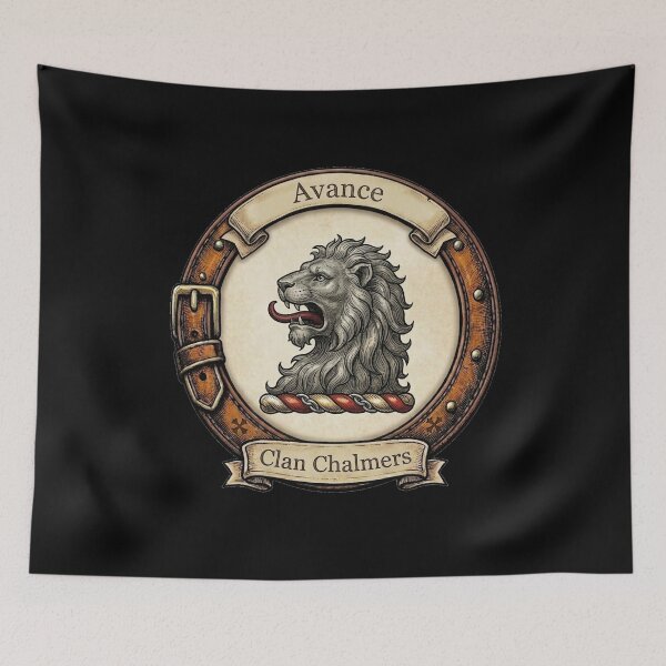 Item preview, Clan Chalmers Crest designed and sold by BagTown Clans.