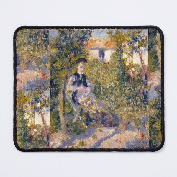 Item preview, Nini in the Garden Nini Lopez by Pierre-Auguste Renoir: Impressionist wall art designed and sold by artofuniverse.
