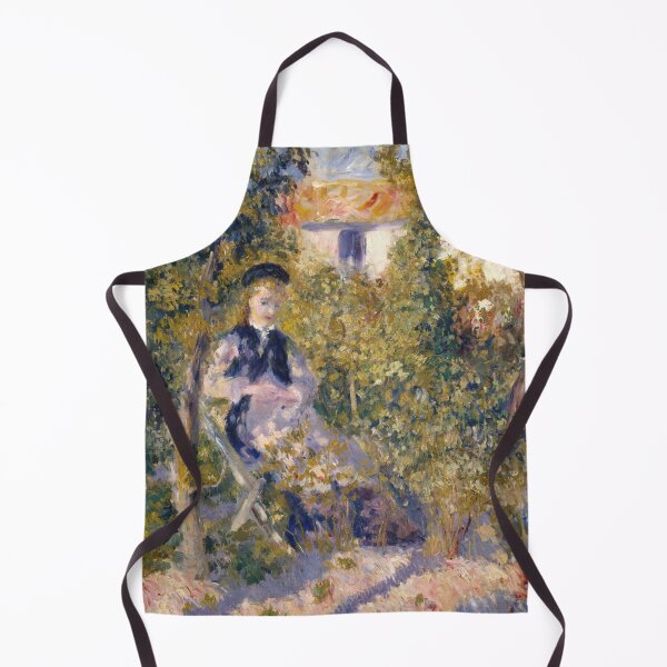 Item preview, Nini in the Garden Nini Lopez by Pierre-Auguste Renoir: Impressionist wall art designed and sold by artofuniverse.