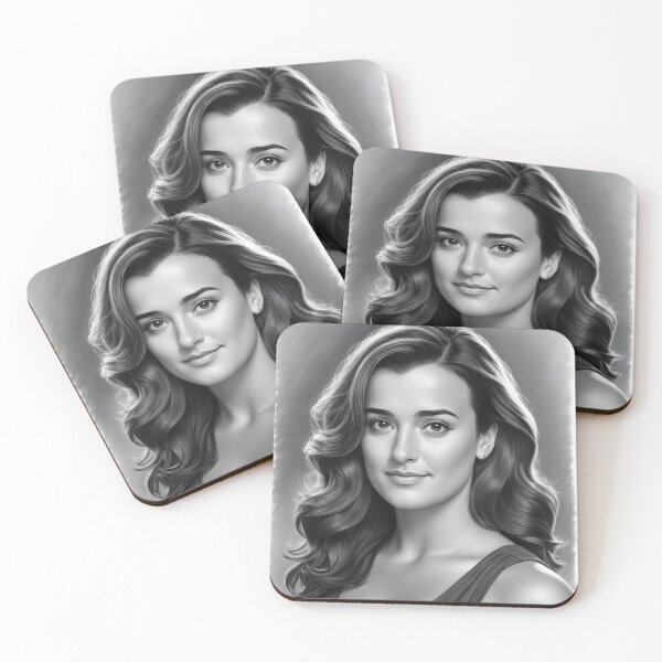 Item preview, Cote de Pablo designed and sold by WorldofCharcoal.