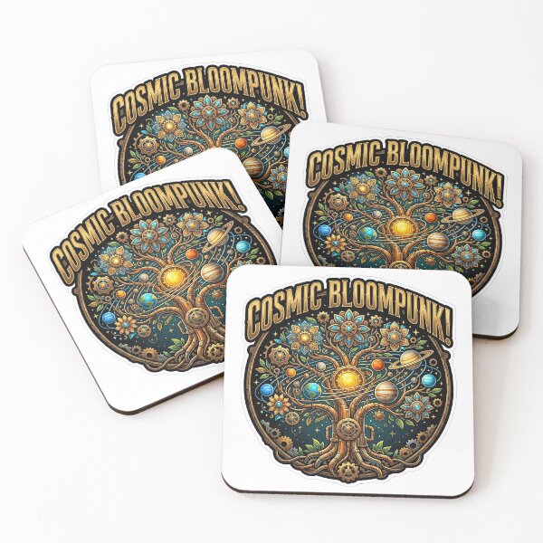 Item preview, FHD Steampunk Flowering Tree Solar System Art designed and sold by ABArtByAlexST.