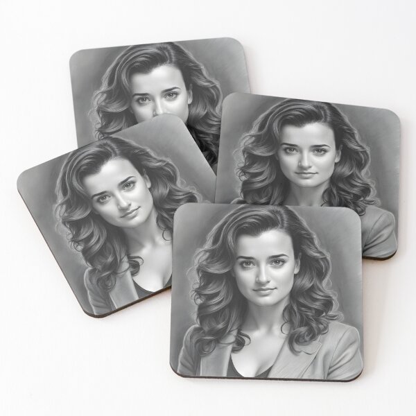 Item preview, Cote de Pablo designed and sold by WorldofCharcoal.