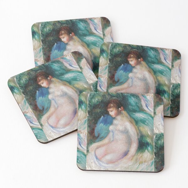Item preview, Nu Assis by Pierre-Auguste Renoir: Impressionist Nude Wall Art Poster designed and sold by artofuniverse.