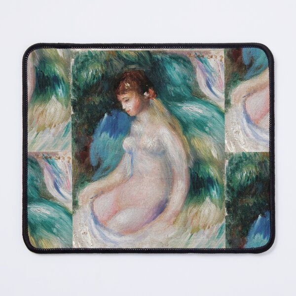 Item preview, Nu Assis by Pierre-Auguste Renoir: Impressionist Nude Wall Art Poster designed and sold by artofuniverse.