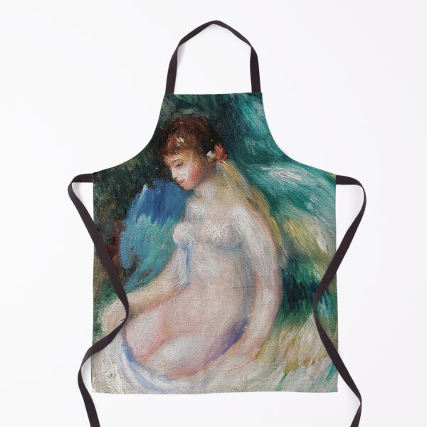 Item preview, Nu Assis by Pierre-Auguste Renoir: Impressionist Nude Wall Art Poster designed and sold by artofuniverse.