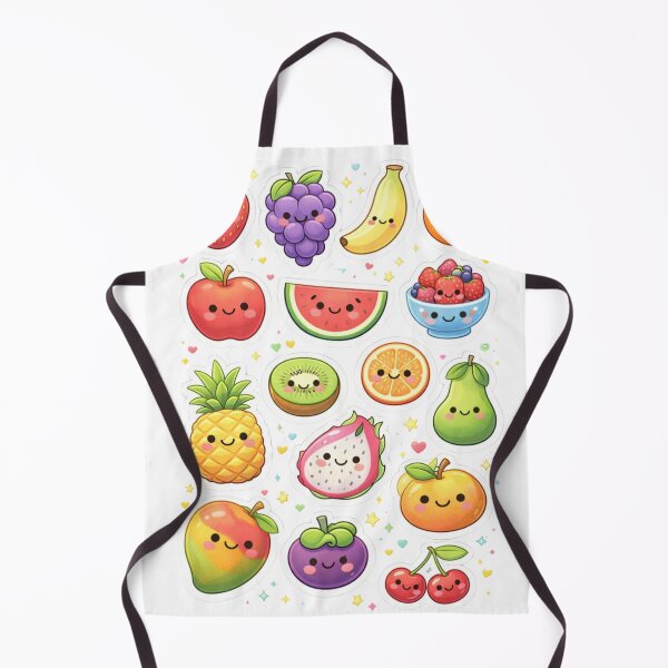 Item preview, Kawaii Fruit Friends Colorful Cute Snack Collection designed and sold by New Art.