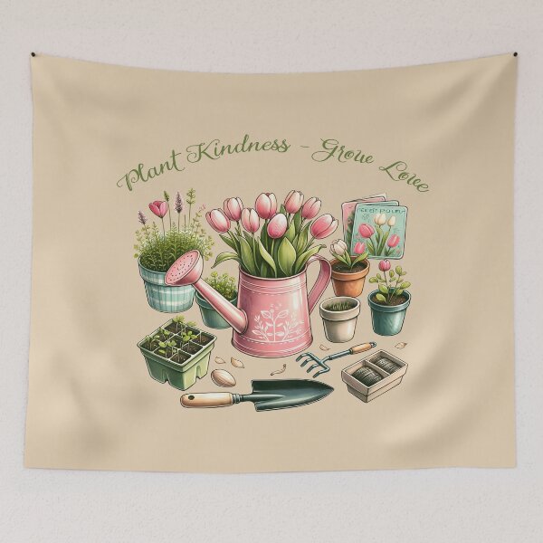 Item preview, Plant Kindness - Grow Love Nostalgic Tee designed and sold by TZehrfeldPhotos.