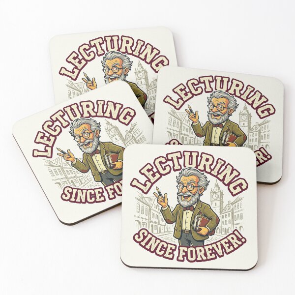 Item preview, 4K Whimsical Professor Caricature, Old Town Charm designed and sold by ABArtByAlexST.