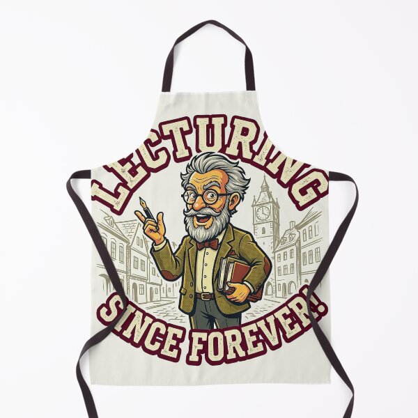 Item preview, 4K Whimsical Professor Caricature, Old Town Charm designed and sold by ABArtByAlexST.
