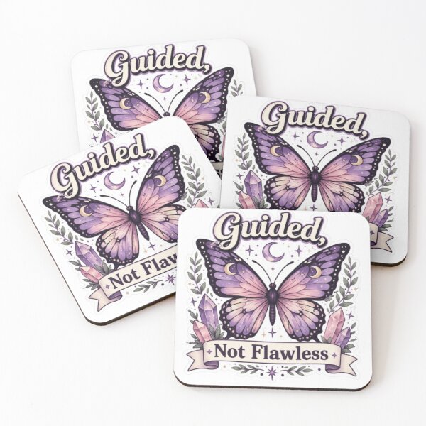 Item preview, Guided Not Flawless Butterfly Shirt – Spiritual Growth & Transformation Design designed and sold by Mysticfirelight76 .