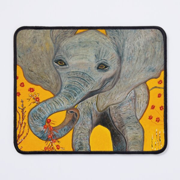 Item preview, Elephant in Bloom designed and sold by Oxana Balke.