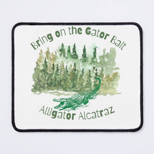 Item preview, Alligator Alcatraz - Bring On The Gator Bait Vintage Design designed and sold by artsdylan.