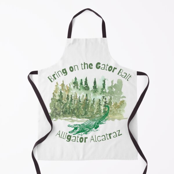 Item preview, Alligator Alcatraz - Bring On The Gator Bait Vintage Design designed and sold by artsdylan.