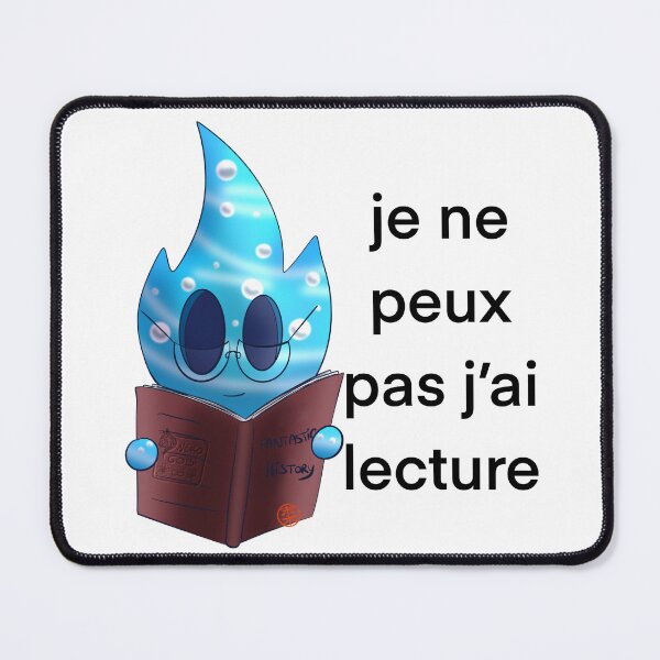 Item preview, Aqua Reader: Little Elemental Water Student designed and sold by Nekogobido.